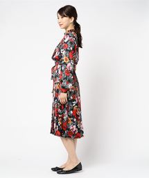 DOUBLE STANDARD CLOTHING 幾何学プリントサテンワンピース DOUBLE STANDARD CLOTHING / ダブルスタンダードクロージング