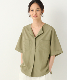 GLOBAL WORK | ダブルポケットブラウス/844679(シャツ/ブラウス)