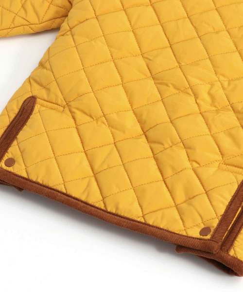 MAKE YOUR DAY（メイクユアデイ）の「【リンクコーデ】裏フリースキルティングブルゾン■80～140cm（ブルゾン・キッズ・ブラウン/カーキ/グリーン/マスタード/ワインレッド・90/100/110/120/80/130/140）」の18枚目の写真