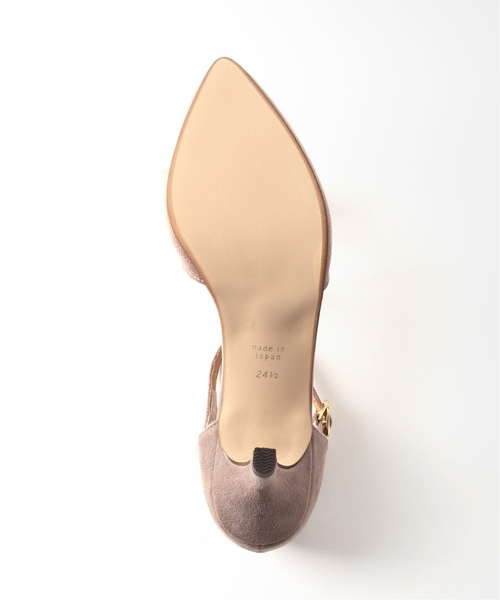 La TOTALITE(ラトータリテ)の「Laアンクルストラップリボンヒール◆(パンプス・レディース・ブラック/ベージュ・23.5cm/24cm/24.5cm/23cm)」の11枚目の写真