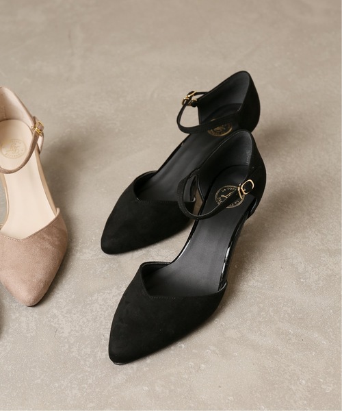 La TOTALITE(ラトータリテ)の「Laアンクルストラップリボンヒール◆(パンプス・レディース・ブラック/ベージュ・23.5cm/24cm/24.5cm/23cm)」の17枚目の写真