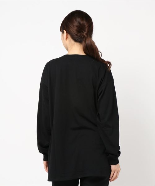 PAGEBOY(ページボーイ)の「BASICロンT(Tシャツ/カットソー・レディース・ホワイト/ブラック/ダークブラウン/ベージュ/グレイッシュベージュ/レモンイエロー・FREE)」の8枚目の写真