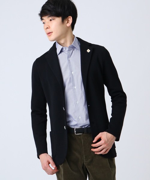 セール Dressterior ドレステリア のテーラードジャケット Lardini ジャケット アウター Lardini テーラードジャケット ニットジャケット テーラードジャケット Dressterior ドレステリア のファッション アウトレット 店