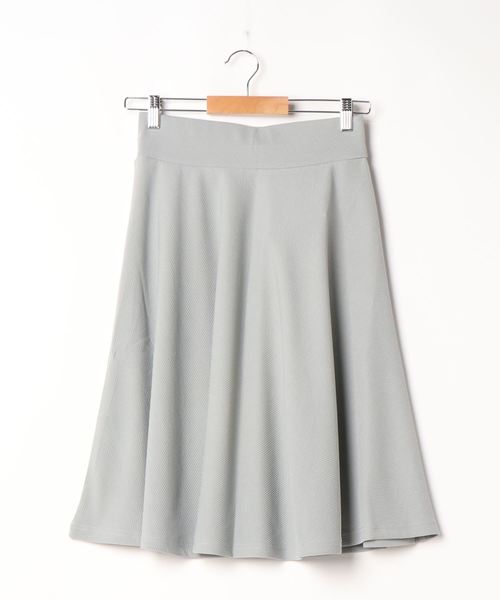 Coo+i(クーイ)の「フレアスカート(スカート・レディース・ホワイト/ライトブルー/ブラック/ベージュ/ネイビー/カーキ/ピンク/イエロー/ブルー/マスタード/ラベンダー/キャメル/ピンク系その他/ワイン/グレー・M/L)」の4枚目の写真