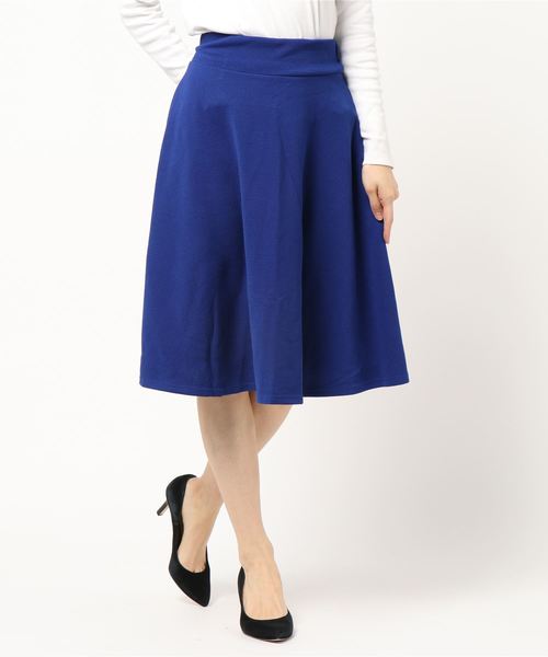 Coo+i(クーイ)の「フレアスカート(スカート・レディース・ホワイト/ライトブルー/ブラック/ベージュ/ネイビー/カーキ/ピンク/イエロー/ブルー/マスタード/ラベンダー/キャメル/ピンク系その他/ワイン/グレー・M/L)」の8枚目の写真