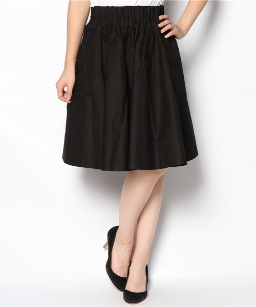 Kastane（カスタネ）の「【Kastane】Wタックスカート（スカート・レディース・ブラック/ベージュ/カーキ/その他1/その他・FREE）」の9枚目の写真