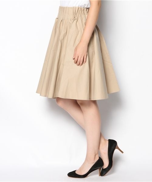 Kastane（カスタネ）の「【Kastane】Wタックスカート（スカート・レディース・ブラック/ベージュ/カーキ/その他1/その他・FREE）」の10枚目の写真