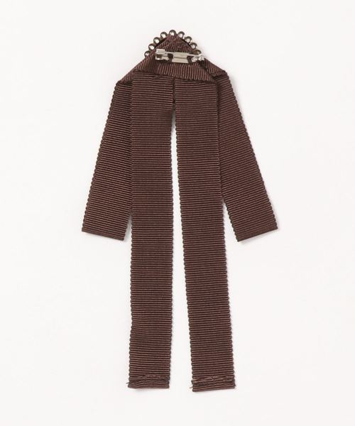 axes femme（アクシーズファム）の「リボン付ヨークレースブラウス（シャツ/ブラウス・レディース・ホワイト/グレー/ピンク・MEDIUM）」の7枚目の写真