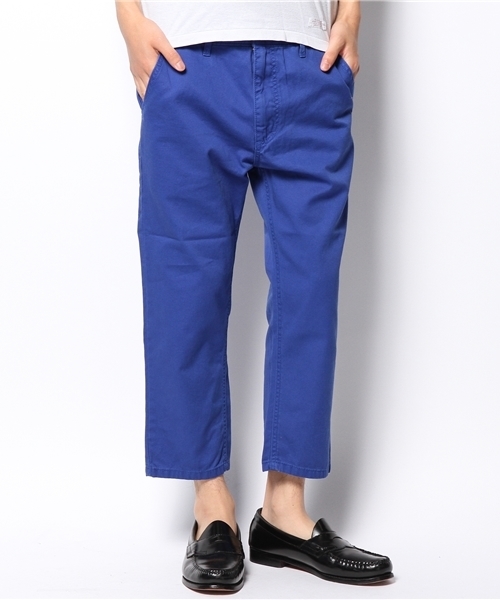 VENCEEXCHANGE（ヴァンスエクスチェンジ）の「ツイルカラークロプトパンツ（その他パンツ・メンズ・ホワイト/ブラック/ロイヤルブルー・SMALL/LARGE/MEDIUM）」の3枚目の写真