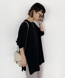 PAGEBOY | サイドスリットBIGロンTEE(Tシャツ/カットソー)