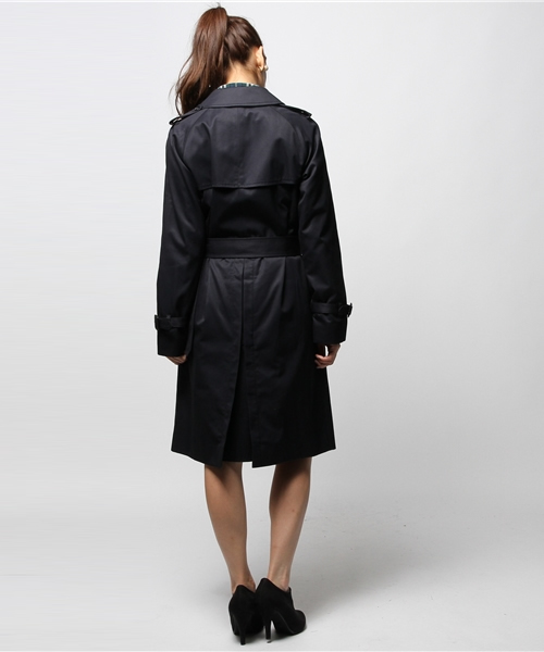 martinique（マルティニーク）の「【CLASSY12月号掲載】martinique/スタンダードトレンチコート（トレンチコート・レディース・ネイビー/キャメル・1/2）」の6枚目の写真