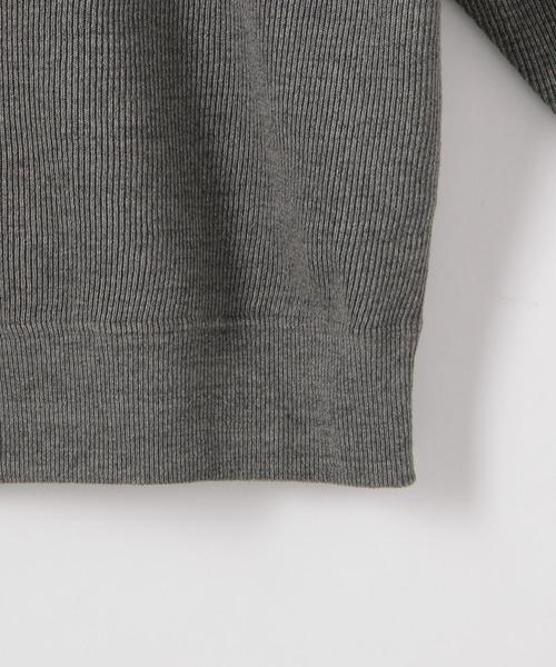 Steven Alan(スティーブンアラン)の「<crepuscule × Steven Alan> KNIT POLOSHIRT/ポロシャツ □□(ポロシャツ・メンズ・ライトグレー/グレー・1/2)」の19枚目の写真