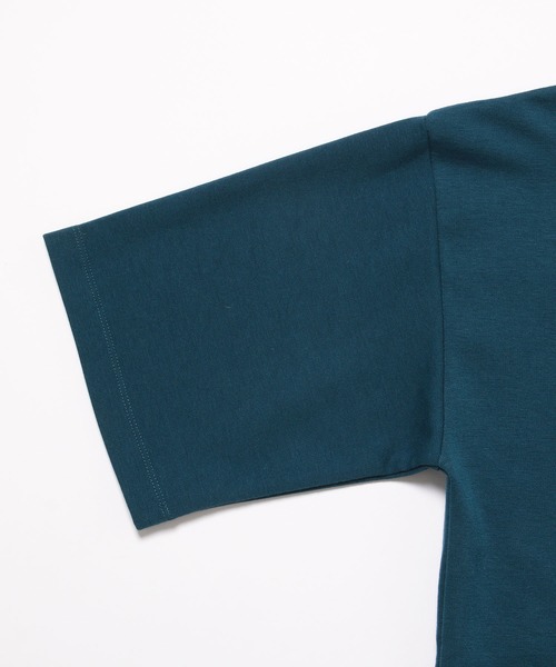 ADAM ET ROPE'（アダムエロペ）の「ポンチスリットT（Tシャツ/カットソー・メンズ・ベージュ/ブルー系その他4/ホワイト/ブラック・L/M）」の7枚目の写真