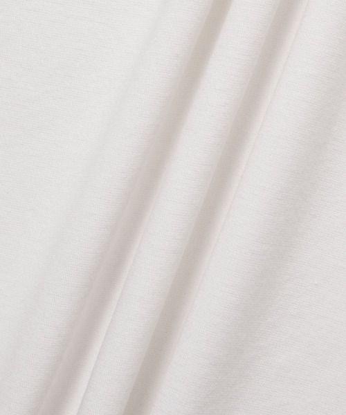 ADAM ET ROPE'（アダムエロペ）の「ポンチスリットT（Tシャツ/カットソー・メンズ・ベージュ/ブルー系その他4/ホワイト/ブラック・L/M）」の10枚目の写真