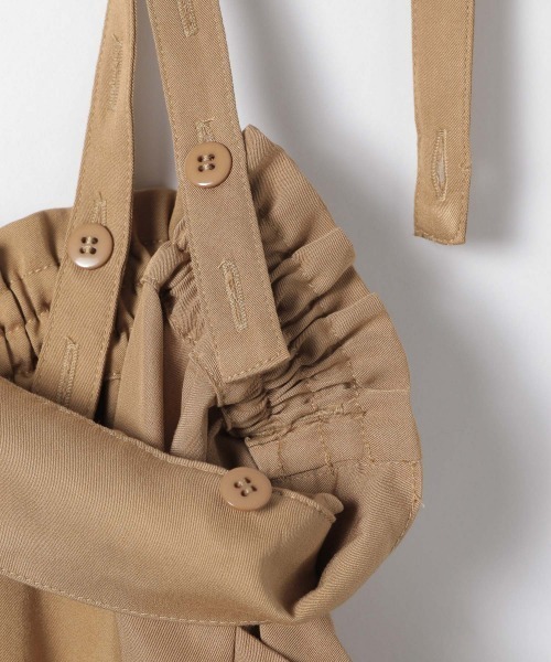 GLOBAL WORK(グローバルワーク)の「【キッズ】サス付きフレアスカート/873066(スカート・キッズ・ブラック/ベージュ・110cm/120cm/130cm/100cm/140cm)」の3枚目の写真