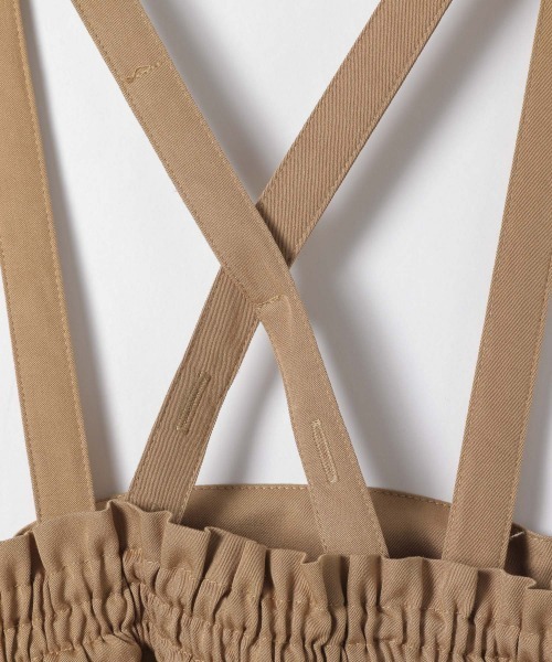 GLOBAL WORK(グローバルワーク)の「【キッズ】サス付きフレアスカート/873066(スカート・キッズ・ブラック/ベージュ・110cm/120cm/130cm/100cm/140cm)」の9枚目の写真