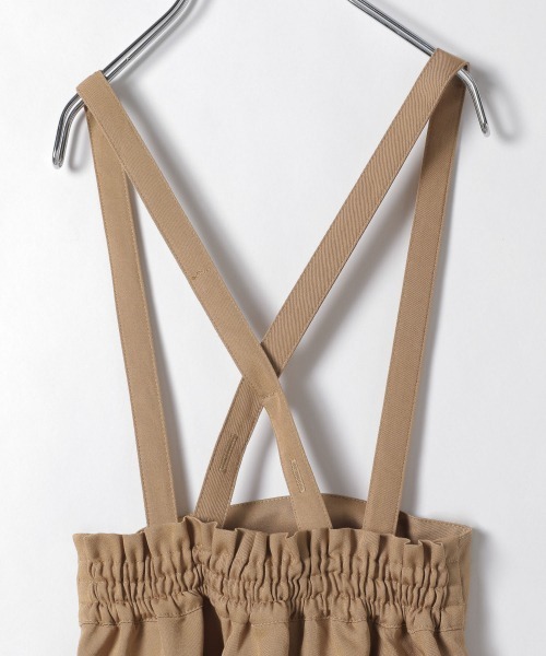 GLOBAL WORK(グローバルワーク)の「【キッズ】サス付きフレアスカート/873066(スカート・キッズ・ブラック/ベージュ・110cm/120cm/130cm/100cm/140cm)」の4枚目の写真