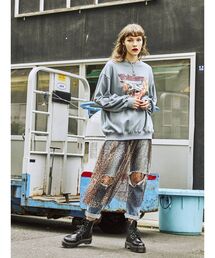 jouetie | チュールスカートコンビプルオーバー【セット】(スウェット)