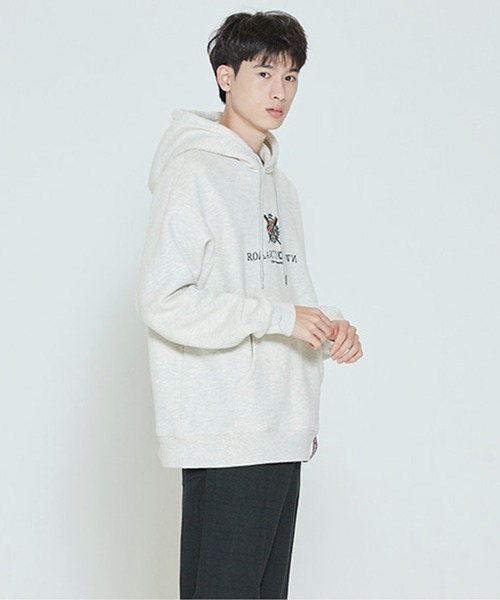 ROMANTIC CROWN(ロマンティッククラウン)の「『ROMANTIC CROWN/ロマンティッククラウン』RMTCRW PADDLING LOGO HOODIE/プルオーバーパーカー(パーカー・レディース・ライトブルー/ブラック/ライトグリーン/アイボリー・M)」の9枚目の写真
