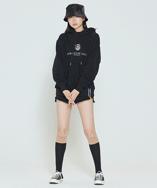 ROMANTIC CROWN(ロマンティッククラウン)の「『ROMANTIC CROWN/ロマンティッククラウン』RMTCRW PADDLING LOGO HOODIE/プルオーバーパーカー(パーカー・レディース・ライトブルー/ブラック/ライトグリーン/アイボリー・M)」の20枚目の写真