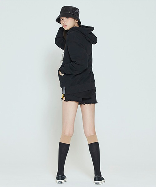 ROMANTIC CROWN(ロマンティッククラウン)の「『ROMANTIC CROWN/ロマンティッククラウン』RMTCRW PADDLING LOGO HOODIE/プルオーバーパーカー(パーカー・レディース・ライトブルー/ブラック/ライトグリーン/アイボリー・M)」の22枚目の写真