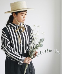 and R | ビッグストライプシャツ(シャツ/ブラウス)