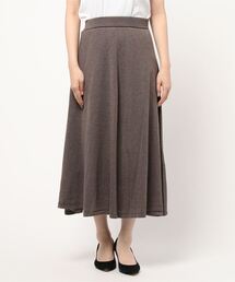 AMERICAN HOLIC | フレアAラインニットロングスカート ＊＊(スカート)