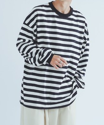epnok | オーバーサイズボーダーロンT(Tシャツ/カットソー)