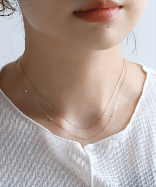 SIENA ROSE（シエナロゼ）の「チェーンネックレス[ベネチアン