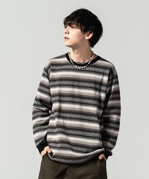 Ombre border knit / オンブレボーダーニット