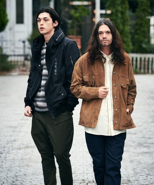 glamb(グラム)の「Ombre border knit / オンブレボーダーニット(ニット/セーター・メンズ・レッド/ブラック/ブルー・M/L/S)」の21枚目の写真