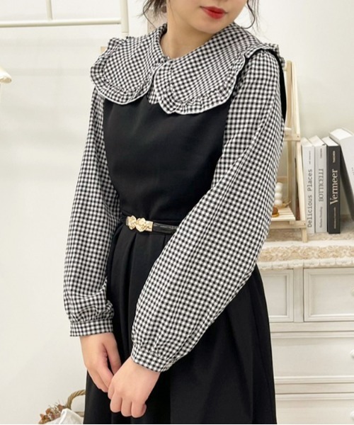 apres jour（アプレジュール）の「アソート襟ブラウス【ZOZOTOWN限定アイテム】（シャツ/ブラウス・レディース・ホワイト系その他5/オフホワイト/ホワイト系その他4/ホワイト系その他3/ホワイト系その他2/その他/ライトホワイト/ブラック系その他/ブラック/ベージュ/ナチュラル/ライトベージュ/ブラック系その他2・フリー/X-LARGE）」の9枚目の写真