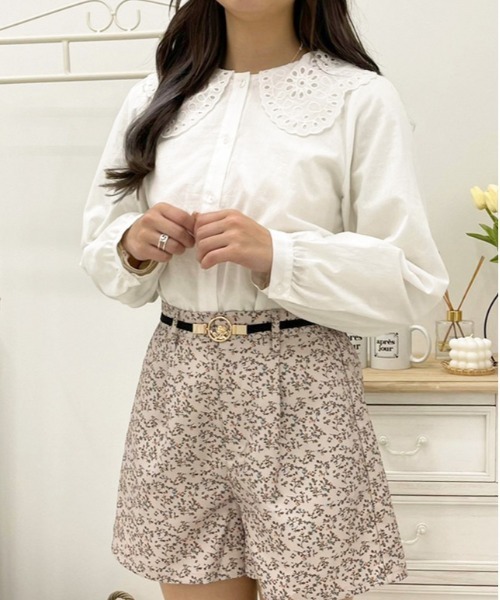 apres jour（アプレジュール）の「アソート襟ブラウス【ZOZOTOWN限定アイテム】（シャツ/ブラウス・レディース・ホワイト系その他5/オフホワイト/ホワイト系その他4/ホワイト系その他3/ホワイト系その他2/その他/ライトホワイト/ブラック系その他/ブラック/ベージュ/ナチュラル/ライトベージュ/ブラック系その他2・フリー/X-LARGE）」の4枚目の写真