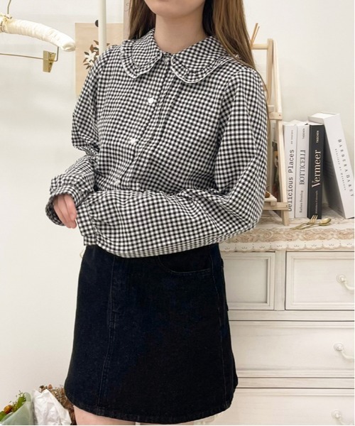 apres jour（アプレジュール）の「アソート襟ブラウス【ZOZOTOWN限定アイテム】（シャツ/ブラウス・レディース・ホワイト系その他5/オフホワイト/ホワイト系その他4/ホワイト系その他3/ホワイト系その他2/その他/ライトホワイト/ブラック系その他/ブラック/ベージュ/ナチュラル/ライトベージュ/ブラック系その他2・フリー/X-LARGE）」の8枚目の写真