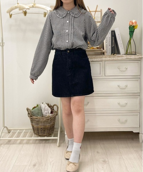 apres jour（アプレジュール）の「アソート襟ブラウス【ZOZOTOWN限定アイテム】（シャツ/ブラウス・レディース・ホワイト系その他5/オフホワイト/ホワイト系その他4/ホワイト系その他3/ホワイト系その他2/その他/ライトホワイト/ブラック系その他/ブラック/ベージュ/ナチュラル/ライトベージュ/ブラック系その他2・フリー/X-LARGE）」の19枚目の写真