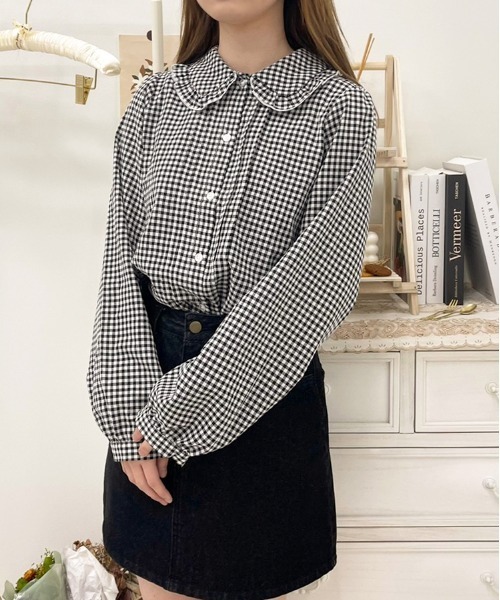 apres jour（アプレジュール）の「アソート襟ブラウス【ZOZOTOWN限定アイテム】（シャツ/ブラウス・レディース・ホワイト系その他5/オフホワイト/ホワイト系その他4/ホワイト系その他3/ホワイト系その他2/その他/ライトホワイト/ブラック系その他/ブラック/ベージュ/ナチュラル/ライトベージュ/ブラック系その他2・フリー/X-LARGE）」の14枚目の写真