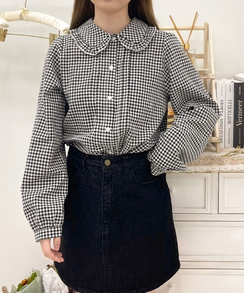 apres jour（アプレジュール）の「アソート襟ブラウス【ZOZOTOWN限定アイテム】（シャツ/ブラウス・レディース・ホワイト系その他5/オフホワイト/ホワイト系その他4/ホワイト系その他3/ホワイト系その他2/その他/ライトホワイト/ブラック系その他/ブラック/ベージュ/ナチュラル/ライトベージュ/ブラック系その他2・フリー/X-LARGE）」の15枚目の写真