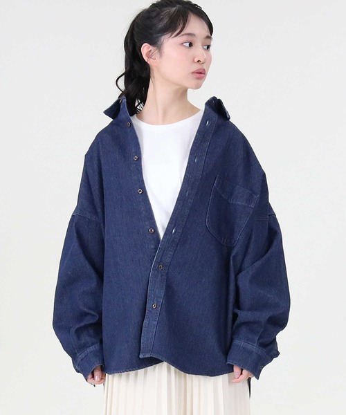 RAG MACHINE（ラグマシーン）の「【RAG MACHINE】デニムシャツアウター