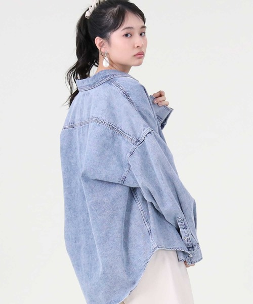 RAG MACHINE（ラグマシーン）の「【RAG MACHINE】デニムシャツアウター