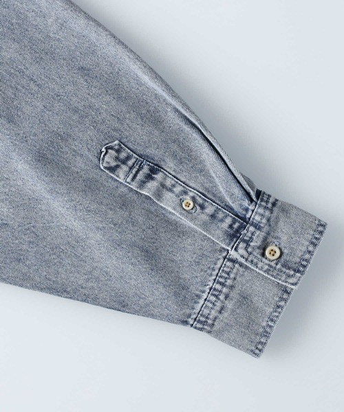 RAG MACHINE（ラグマシーン）の「【RAG MACHINE】デニムシャツアウター（シャツ/ブラウス・レディース・ダークインディゴブルー/ネイビー・L/M）」の20枚目の写真