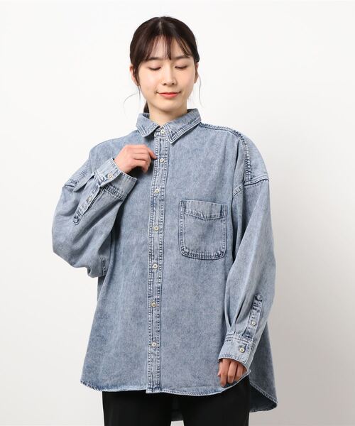 RAG MACHINE（ラグマシーン）の「【RAG MACHINE】デニムシャツアウター