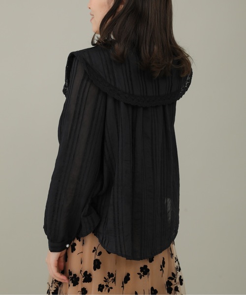 sakishimatokyo（サキシマトーキョー）の「【ZOZO限定】サキシマamp「エリノフロントタックビックカラーデザインブラウス」（シャツ/ブラウス・レディース・ブラック/ベージュ/ホワイト・FREE）」の13枚目の写真