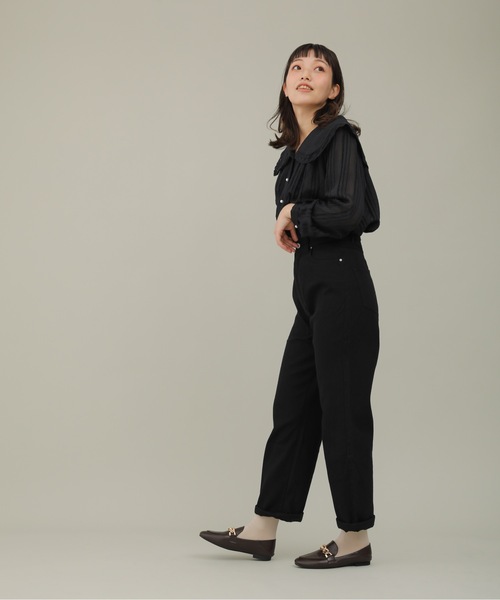 sakishimatokyo（サキシマトーキョー）の「【ZOZO限定】サキシマamp「エリノフロントタックビックカラーデザインブラウス」（シャツ/ブラウス・レディース・ブラック/ベージュ/ホワイト・FREE）」の17枚目の写真