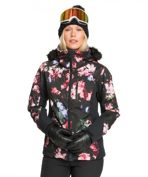 ROXY（ロキシー）の「JET SKI PREMIUM JK/ロキシー スキー スノーボード スノボ ジャケット スノーウェア（マウンテンパーカー・レディース・ブルー/ブラック・SMALL/MEDIUM/LARGE/X-SMALL）」の2枚目の写真