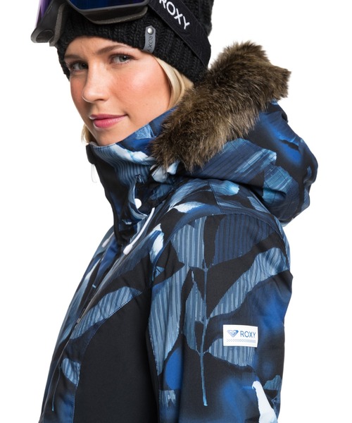 ROXY（ロキシー）の「JET SKI PREMIUM JK/ロキシー スキー スノーボード スノボ ジャケット スノーウェア（マウンテンパーカー・レディース・ブルー/ブラック・SMALL/MEDIUM/LARGE/X-SMALL）」の10枚目の写真