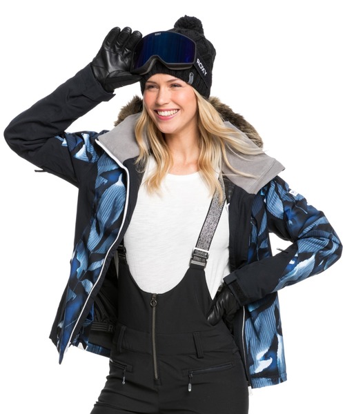 ROXY（ロキシー）の「JET SKI PREMIUM JK/ロキシー スキー スノーボード スノボ ジャケット スノーウェア（マウンテンパーカー・レディース・ブルー/ブラック・SMALL/MEDIUM/LARGE/X-SMALL）」の6枚目の写真