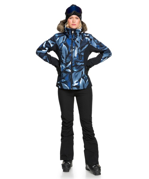 ROXY（ロキシー）の「JET SKI PREMIUM JK/ロキシー スキー スノーボード スノボ ジャケット スノーウェア（マウンテンパーカー・レディース・ブルー/ブラック・SMALL/MEDIUM/LARGE/X-SMALL）」の13枚目の写真