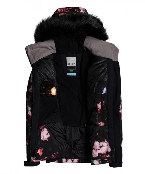 ROXY（ロキシー）の「JET SKI PREMIUM JK/ロキシー スキー スノーボード スノボ ジャケット スノーウェア（マウンテンパーカー・レディース・ブルー/ブラック・SMALL/MEDIUM/LARGE/X-SMALL）」の20枚目の写真