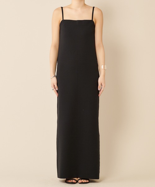 SHENERY（シーナリー）の「総針ニットタイトマキシキャミワンピース（ワンピース・レディース・ブラック・FREE）」の14枚目の写真