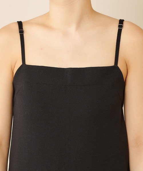 SHENERY（シーナリー）の「総針ニットタイトマキシキャミワンピース（ワンピース・レディース・ブラック・FREE）」の6枚目の写真